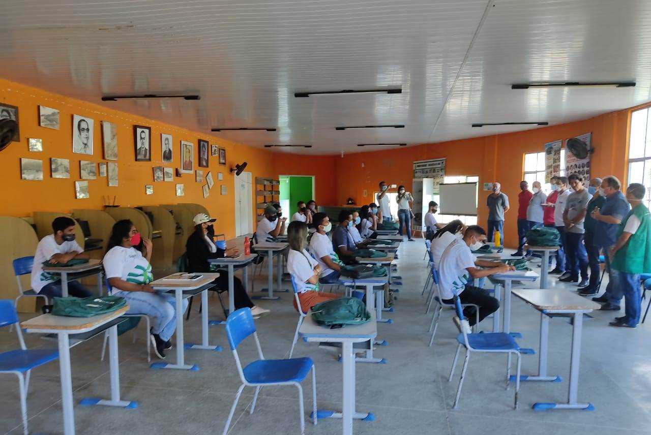 Camacã: Prefeito Paulo do Gás participa da aula inaugural do Programa Agro Jovem Bahia